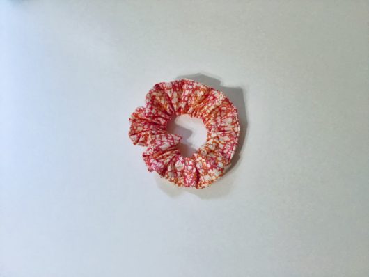 scrunchie perfect for keeping your hair up all day